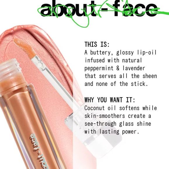 About-Face Prelude Light Lock Lipgloss - Picture 3 of 4